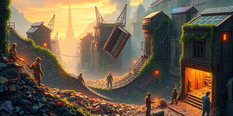 El Valor de los Materiales: Minería urbana y recursos secundarios